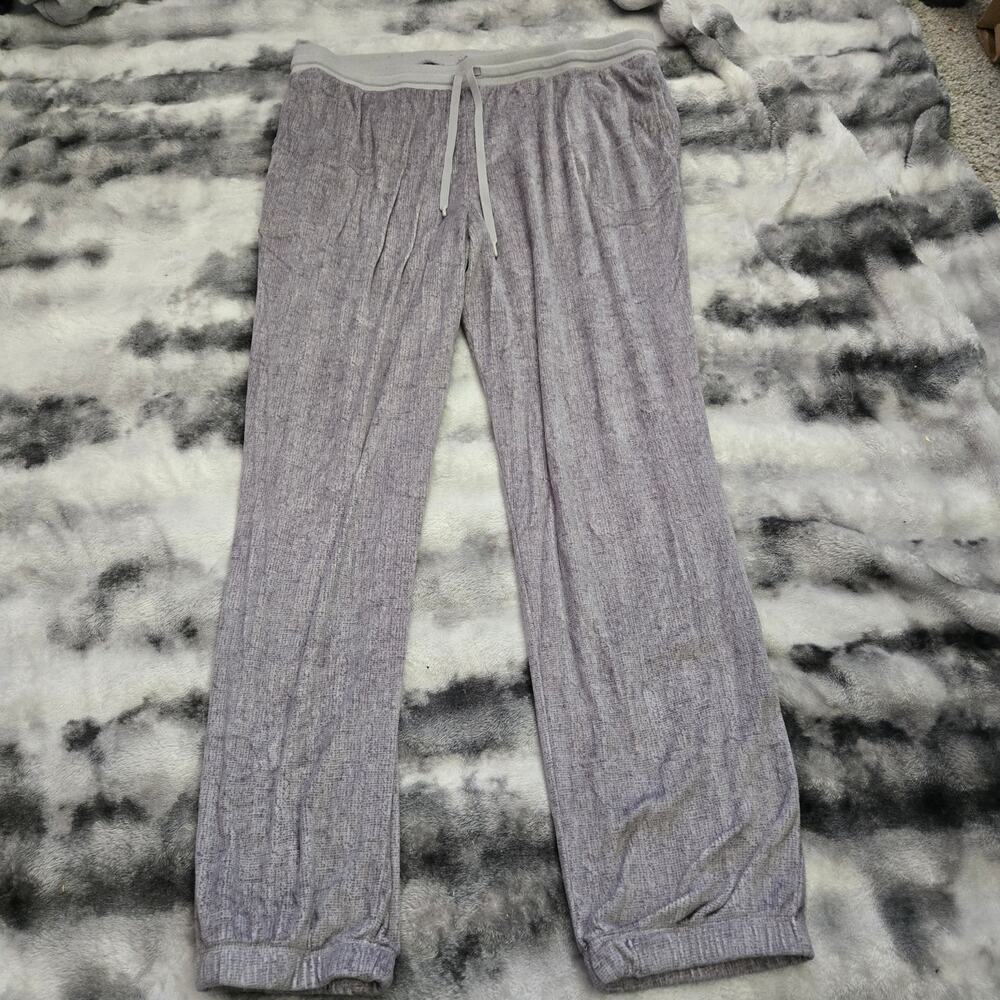 Secret Treasures Lounge Jogger Pants Women’s XL Gray Marled Soft Comfort